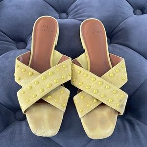 HALSTON sandals! used!